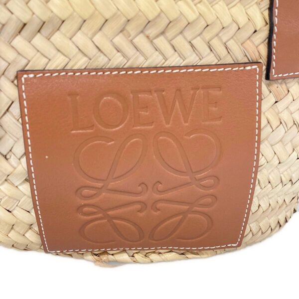 38008323 20 Loewe Basket Tote Bag Leather Natural Tan