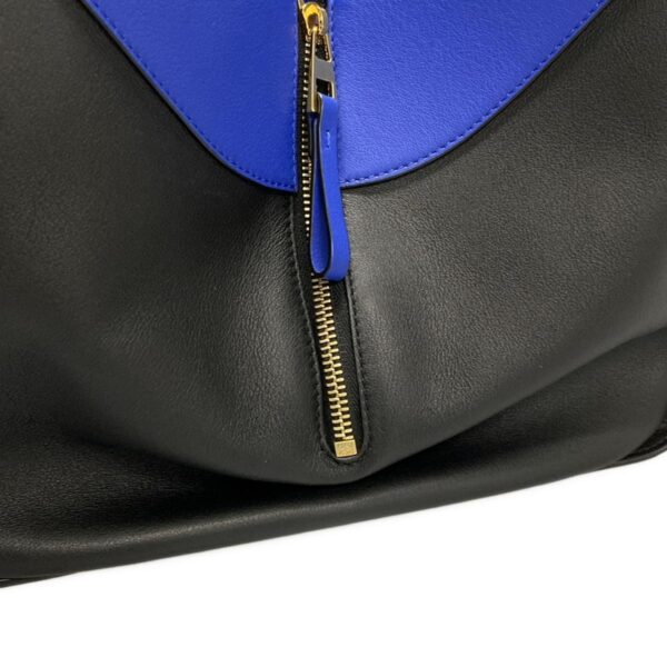 38009937 20 Loewe Hammock Small Handbag Bicolor Leather Blue Black