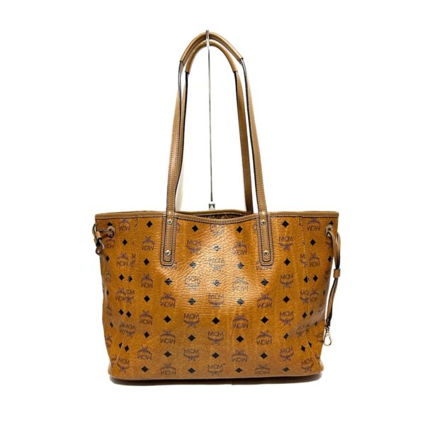 38010265 3 MCM Reversible Visetos Tote Bag Brown