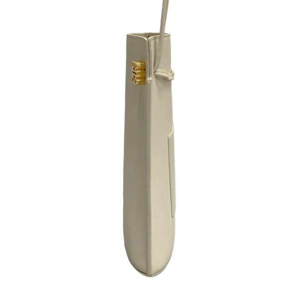 38010300 4 Loewe Dice Pocket Shoulder Bag Leather Ivory