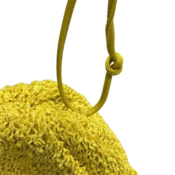 38010305 15 Bottega Veneta Mini The Pouch Shoulder Bag Leather Yellow