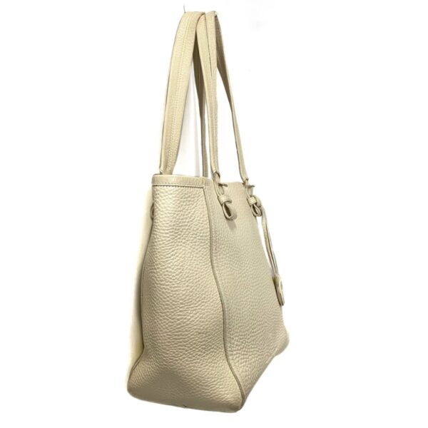 38011466 2 Salvatore Ferragamo Gancini Tote Bag Leather Ivory