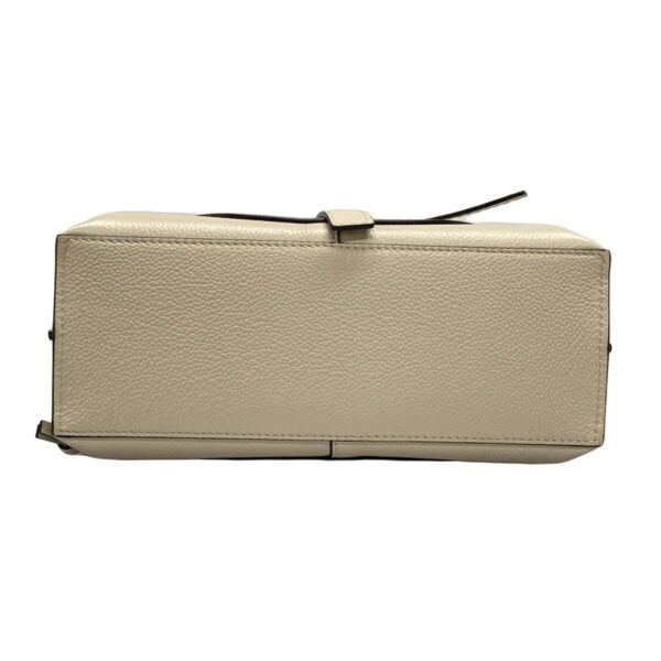 38011701 5 Loewe Gate Top Handle Mini Handbag Leather Beige