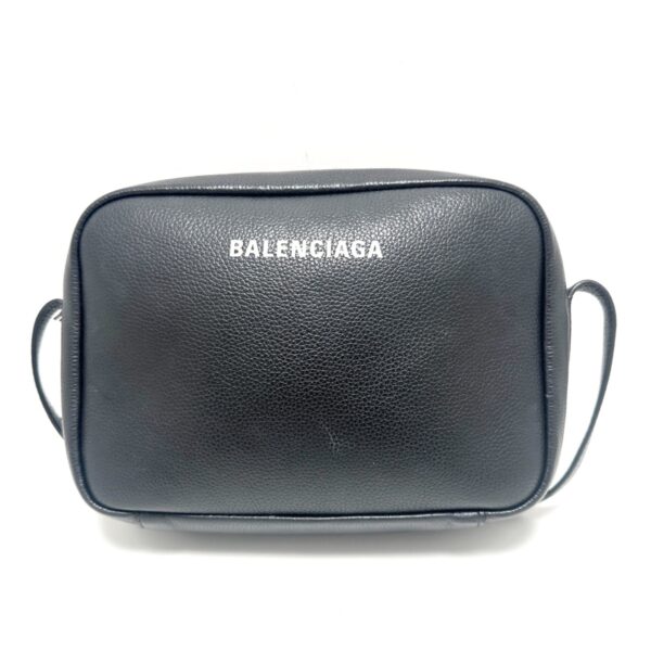 38012336 1 Balenciaga Everyday Medium Camera Bag Shoulder Bag Leather Black