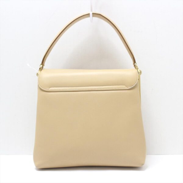 38014231 3 Salvatore Ferragamo Handbag Leather Beige