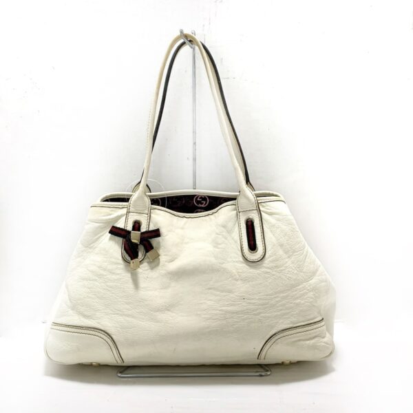 38015901 1 Gucci Princy Tote Bag Leather Ivory