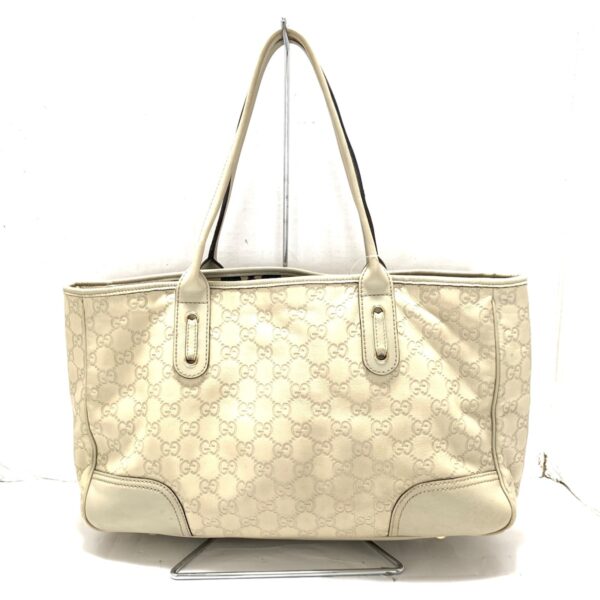 38015902 3 Gucci Princy Tote Bag Leather Beige