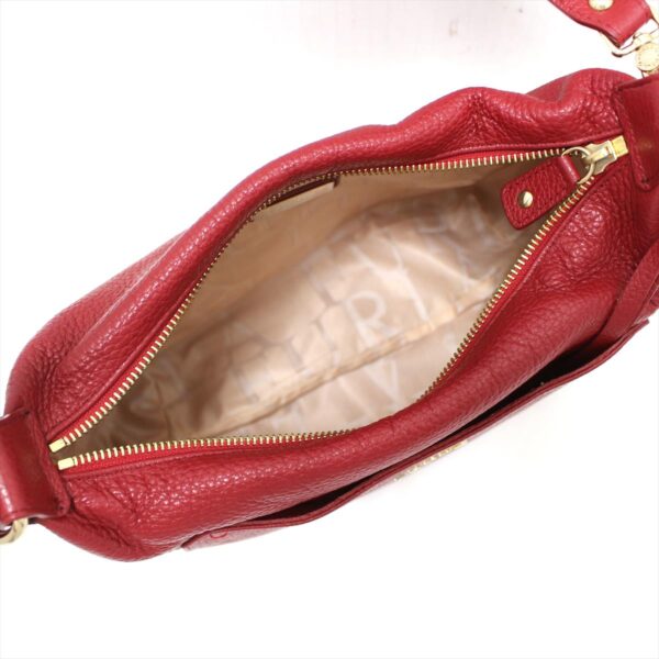 38016261 7 Furla Shoulder Bag Leather Red