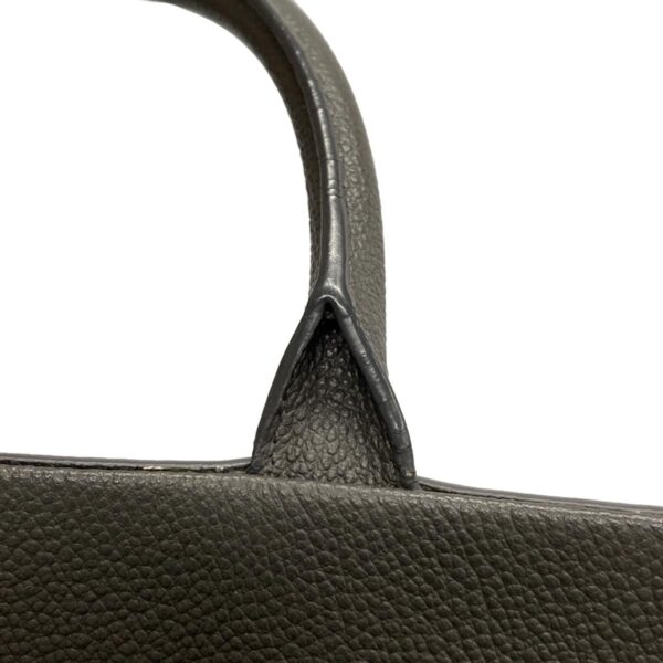 38017372 16 Saint Laurent Paris Cabas Rive Gauche Handbag Leather Gray