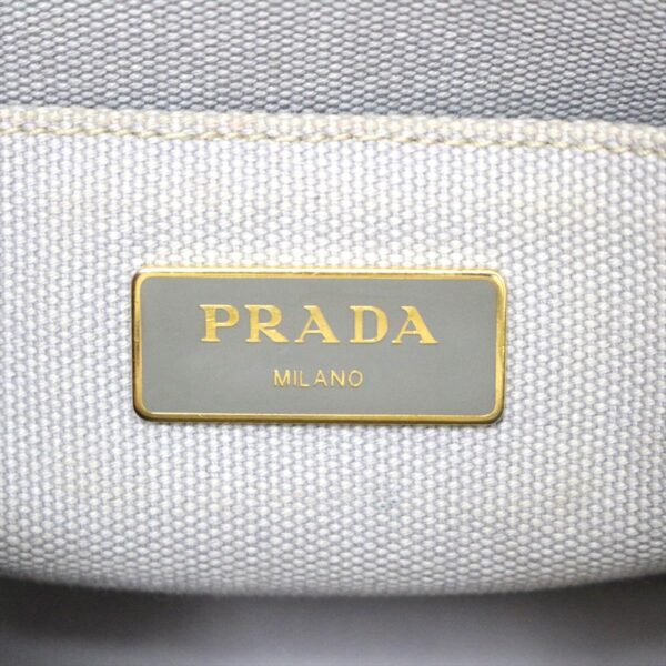 38017619 8 Prada Canapa Tote Bag Leather Nube Light Gray