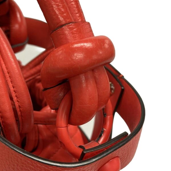 38018442 14 Salvatore Ferragamo Cage Bag Handbag Drawstring Leather Red