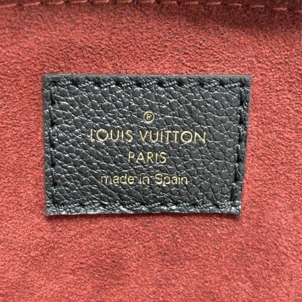 38019167 12 Louis Vuitton Petit Palais PM Handbag Leather Noir