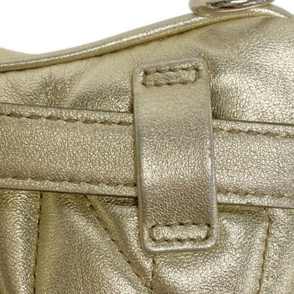 38019184 14 Miu Miu Matelasse Waist Pouch Leather