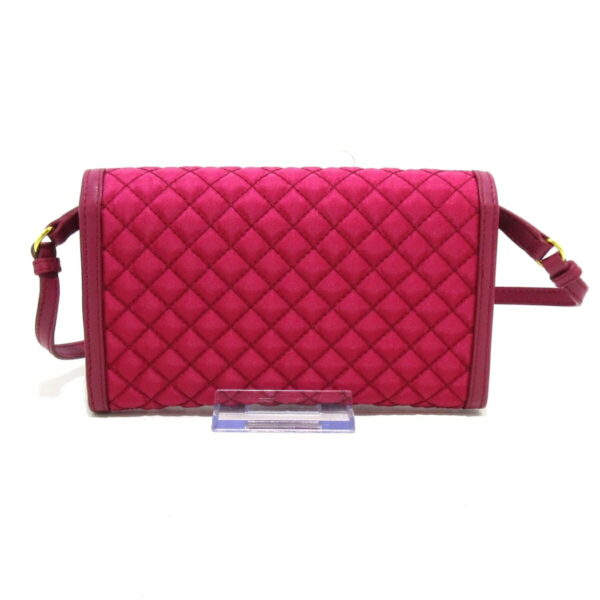 38020740 2 Prada Wallet Shoulder Wallet Quilted Leather Ibisco Pink