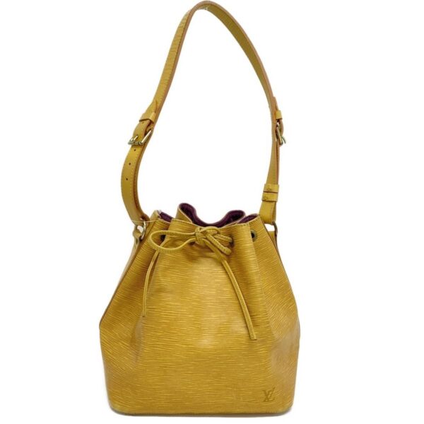 38021136 1 Louis Vuitton Petit Noe Shoulder Bag Leather Jaune