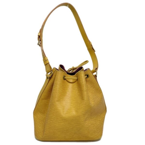 38021136 3 Louis Vuitton Petit Noe Shoulder Bag Leather Jaune