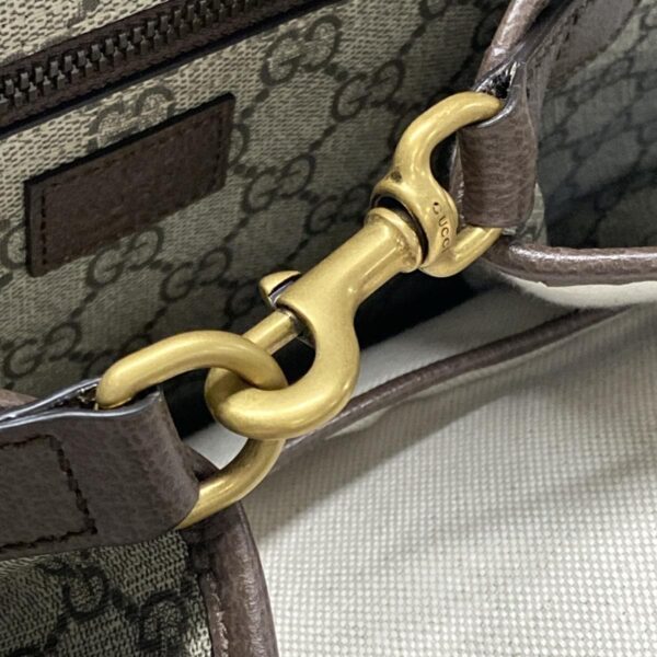 38021303 17 Gucci Ophidia Tote Bag Leather Beige Brown Multi