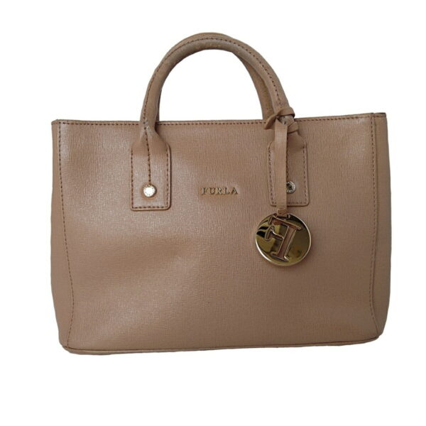 38022697 1 Furla Tote Bag Leather Light Brown