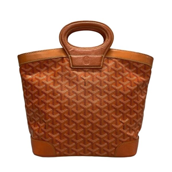 38022843 1 Goyard Beluga PM Handbag Orange Leather