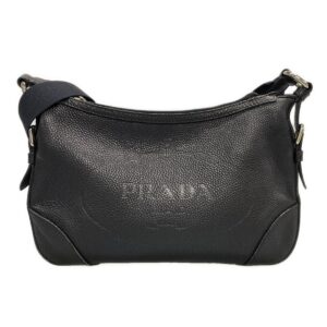 38022861 1 Prada Canapa Tote Bag 2WAY Denim Canvas Black