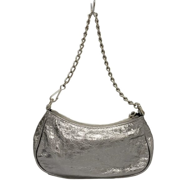 38022862 3 Balenciaga Lukagor Handbag Leather Silver