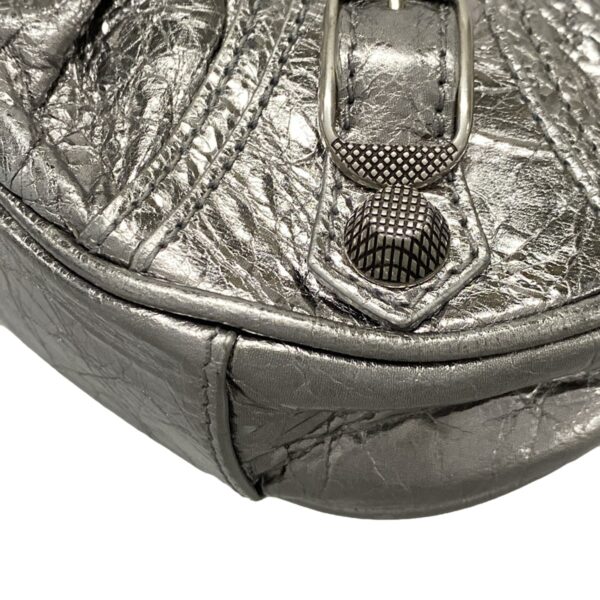 38022862 6 Balenciaga Lukagor Handbag Leather Silver