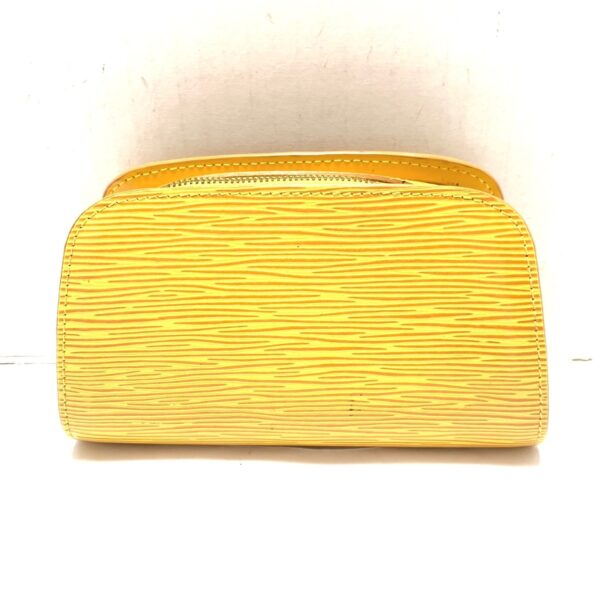 38023287 2 Louis Vuitton Dauphine PM Pouch Leather Jaune