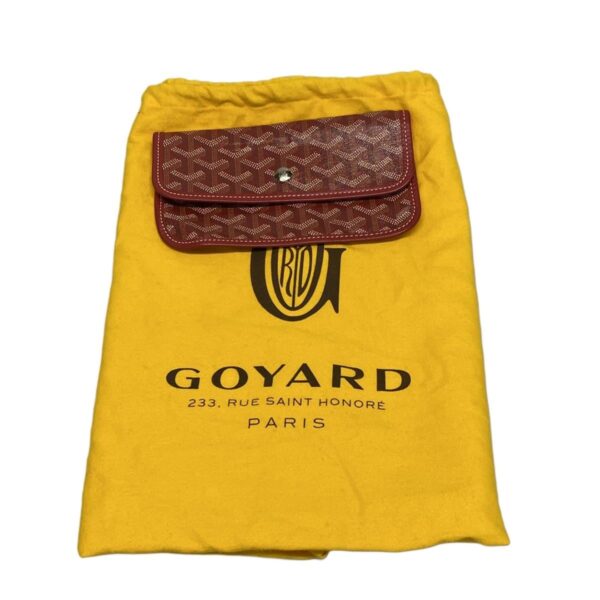 38035940 11 Goyard Saint Louis PM Tote Bag Red Leather