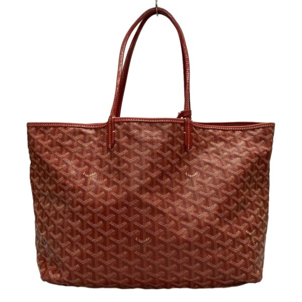 38035940 3 Goyard Saint Louis PM Tote Bag Red Leather