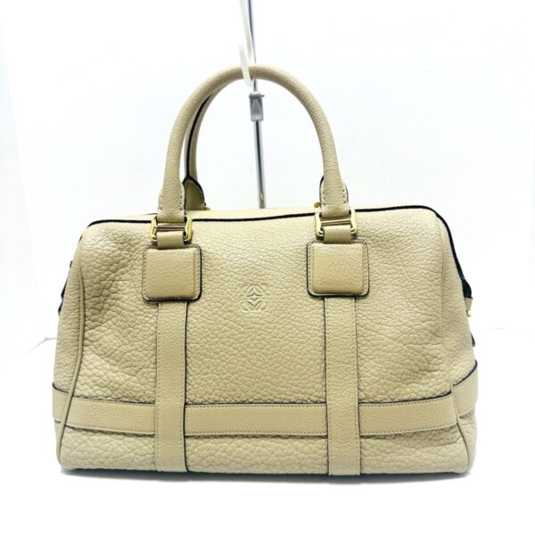 38036832 1 Loewe Paseo Handbag Leather Beige