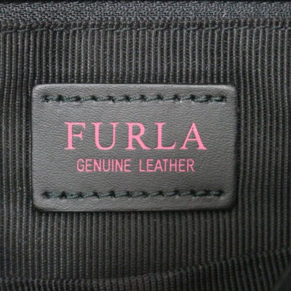 38037108 8 Furla Shoulder Bag Quilted Chain Shoulder Leather Black