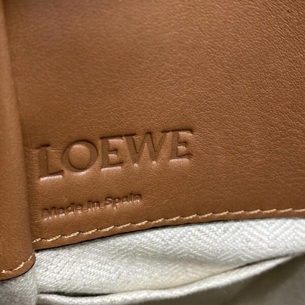 38037953 12 Loewe Hammock Drawstring Mini Handbag Leather Tan