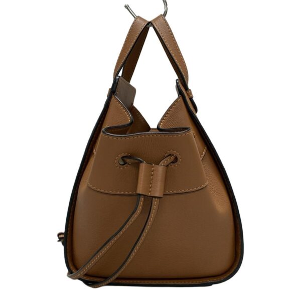 38037953 4 Loewe Hammock Drawstring Mini Handbag Leather Tan