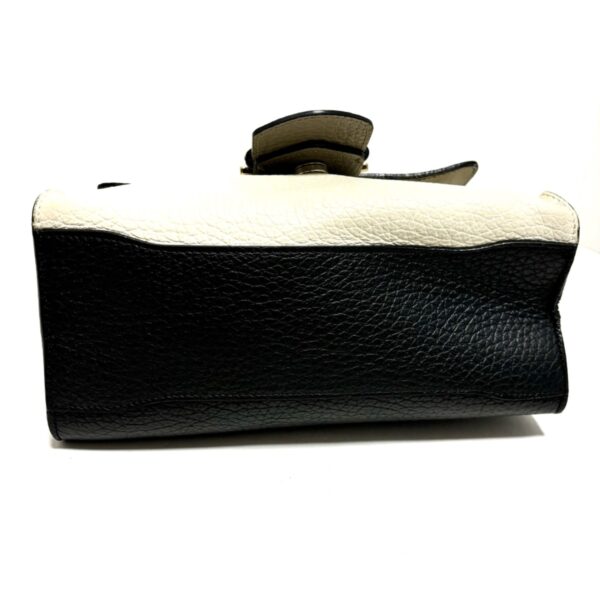 38038179 4 Furla Handbag Leather Black Ivory