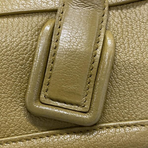 38038700 18 Bottega Veneta Mini The Arco Handbag Leather Khaki