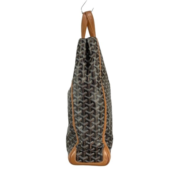 38038839 2 Goyard Sac Voltaire Tote Bag Black Brown White Leather