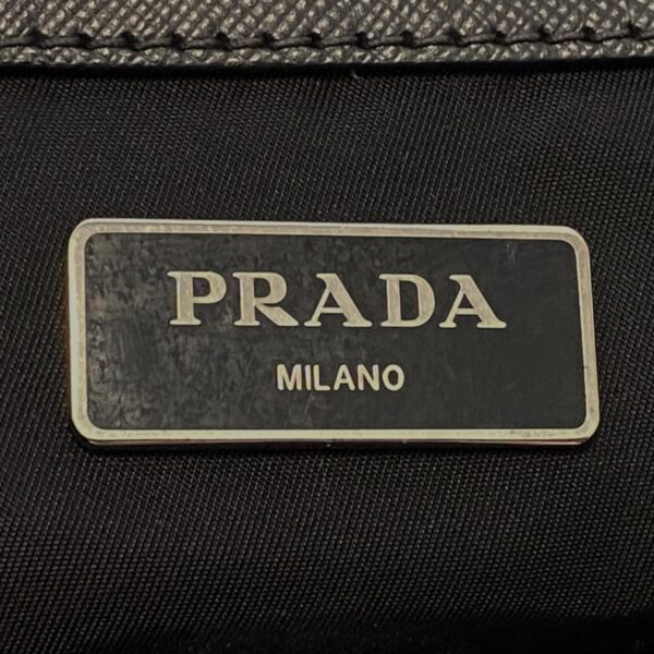 38039473 8 Prada Tote Bag Leather Brown Black