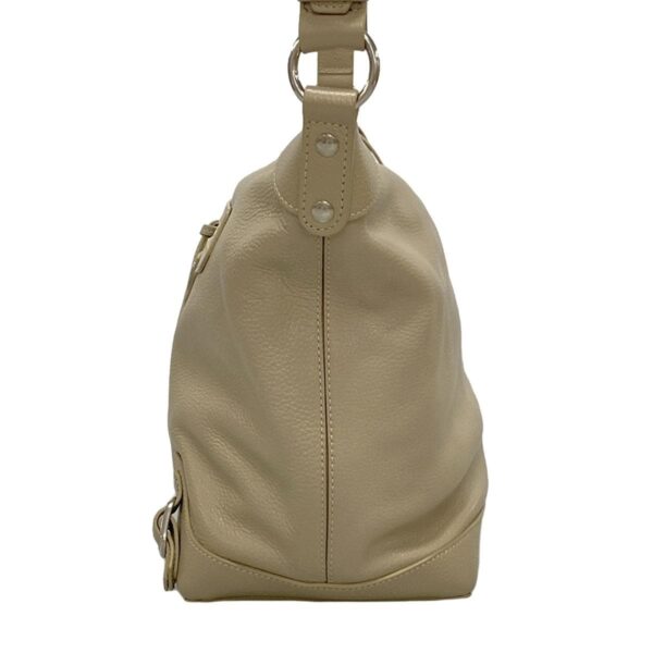 38039840 2 Balenciaga Shoulder Bag Leather Beige