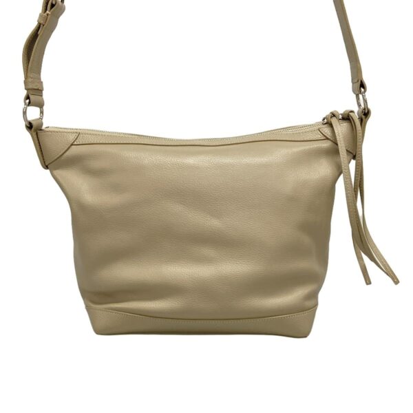 38039840 3 Balenciaga Shoulder Bag Leather Beige