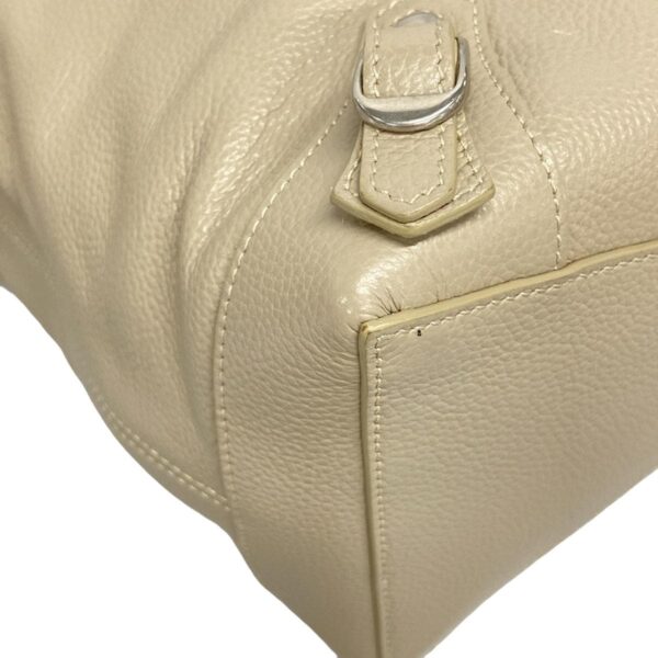 38039840 8 Balenciaga Shoulder Bag Leather Beige