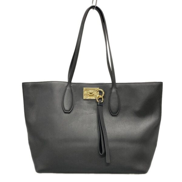 38048852 1 Salvatore Ferragamo Studio Tote Bag Leather Black