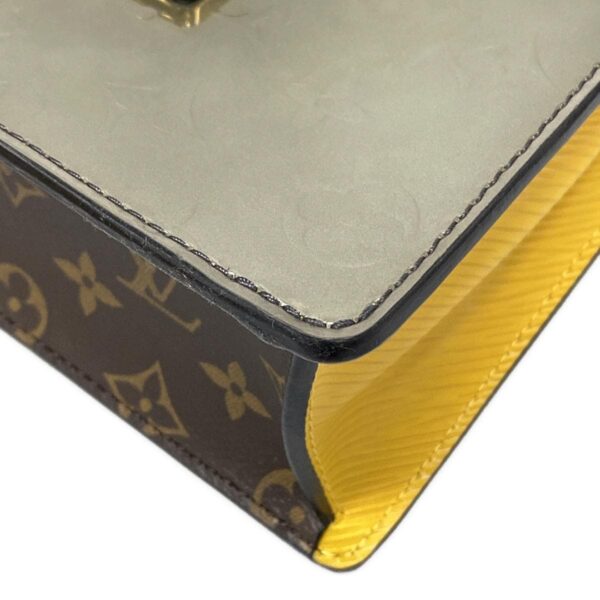 38051380 6 Louis Vuitton Spring Street PM Handbag Leather Jaune Multi