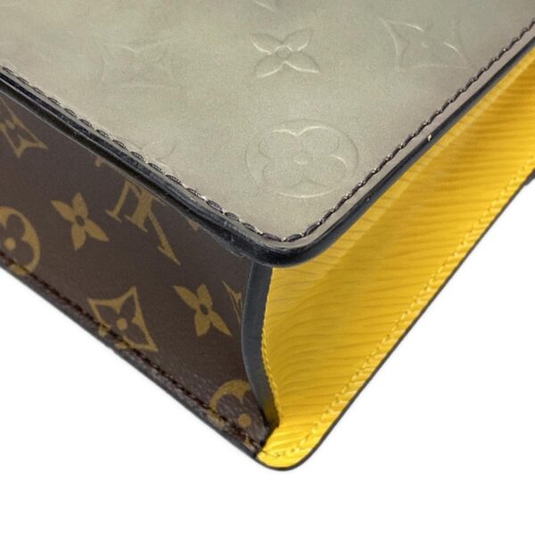 38051380 8 Louis Vuitton Spring Street PM Handbag Leather Jaune Multi