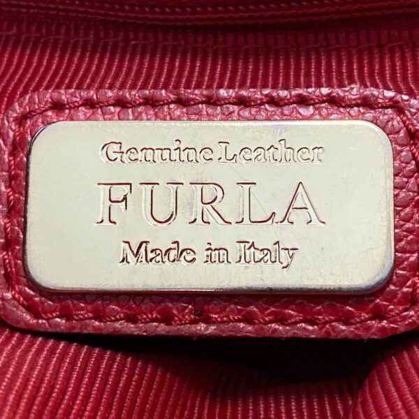 38053155 8 Furla Piper Handbag Leather Red