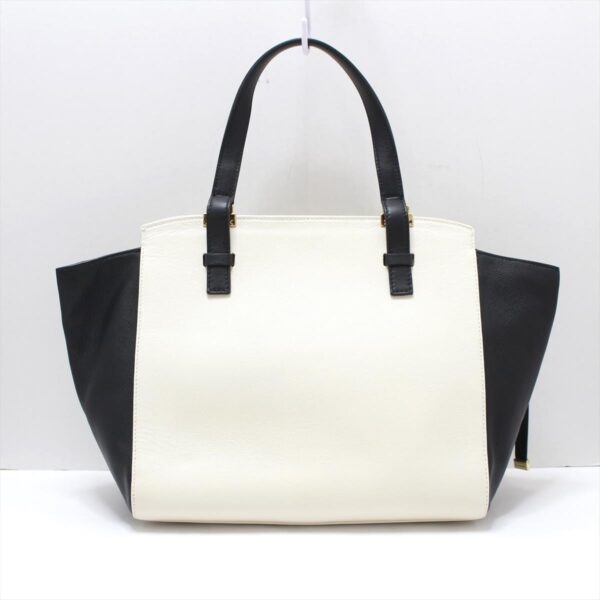 38053551 3 Furla Handbag Leather White Black