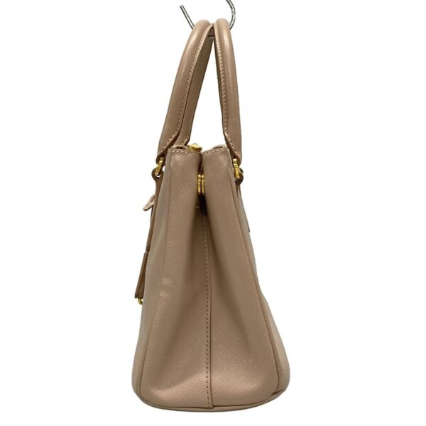 38055154 4 Prada Galleria Mini Bag Tote Bag Leather Beige