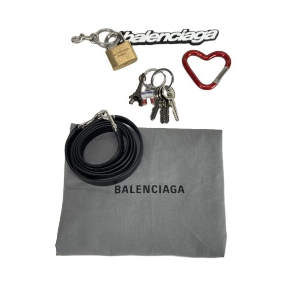 38056838 11 Balenciaga Rodeo Medium Handbag Distressed Black