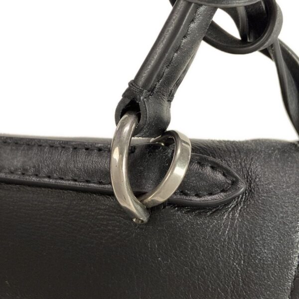 38056838 16 Balenciaga Rodeo Medium Handbag Distressed Black