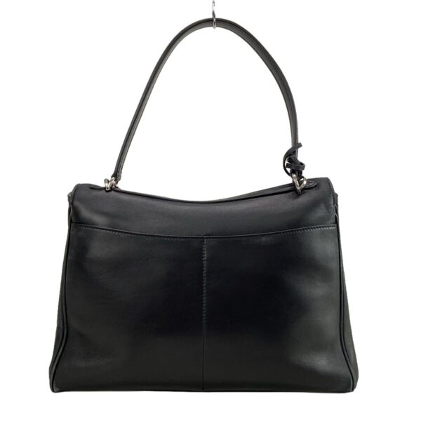 38056838 3 Balenciaga Rodeo Medium Handbag Distressed Black