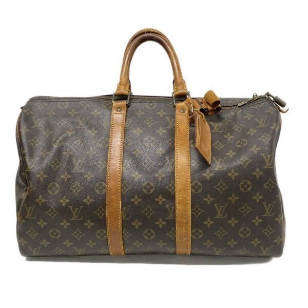 38057974 1 Louis Vuitton Keepall 45 Handbag Monogram Canvas